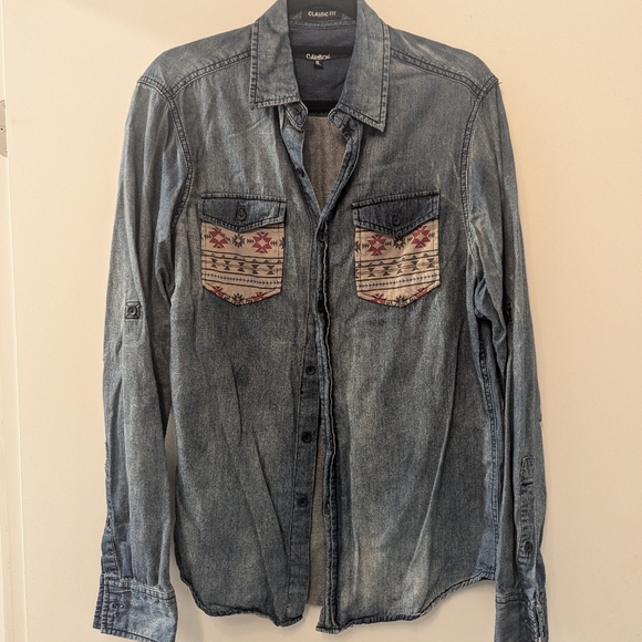 Western Denim Shirt - Picture 1 of 4